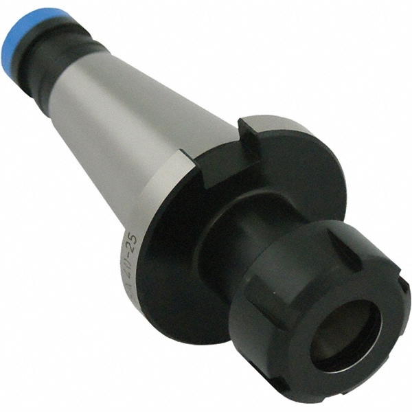 Collet Chuck: 3 to 26 mm Capacity, ER Collet, Taper Shank