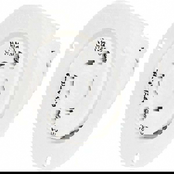 Twist Lock Receptacles; Receptacle/Part Type: Receptacle; Gender: Female; NEMA Configuration: L17-30R; Flange Style: Flanged; Amperage: 30 A; Number Of Poles: 3; Number Of Wires: 4; Maximum Cord Diameter: 29.20 mm; Resistance Features: Impact-Resistant; N