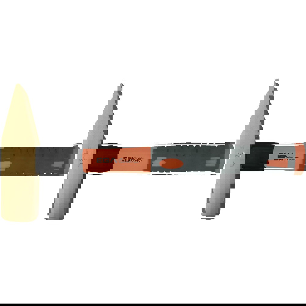 Trade Hammers; Head Weight (Lb): 1.76370 ; Head Material: Aluminum Bronze ; Face Diameter: 0.9055in ; Handle Color: Natural ; Handle Length: 10in ; Head Length: 5in