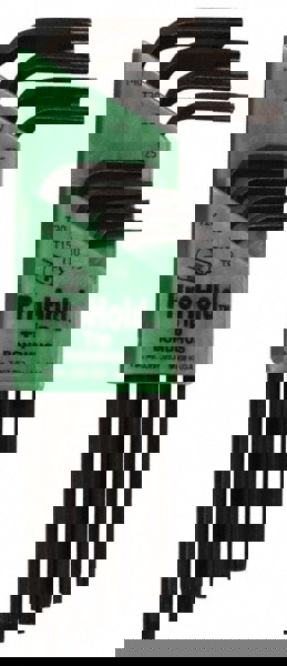 Torx Key Set: 8 Pc, L-Handle, T9 to T40