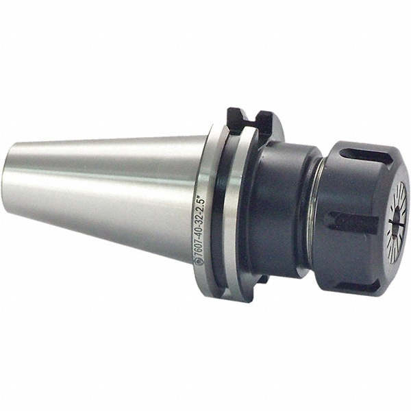 Collet Chuck: 2 to 10 mm Capacity, ER Collet, Taper Shank