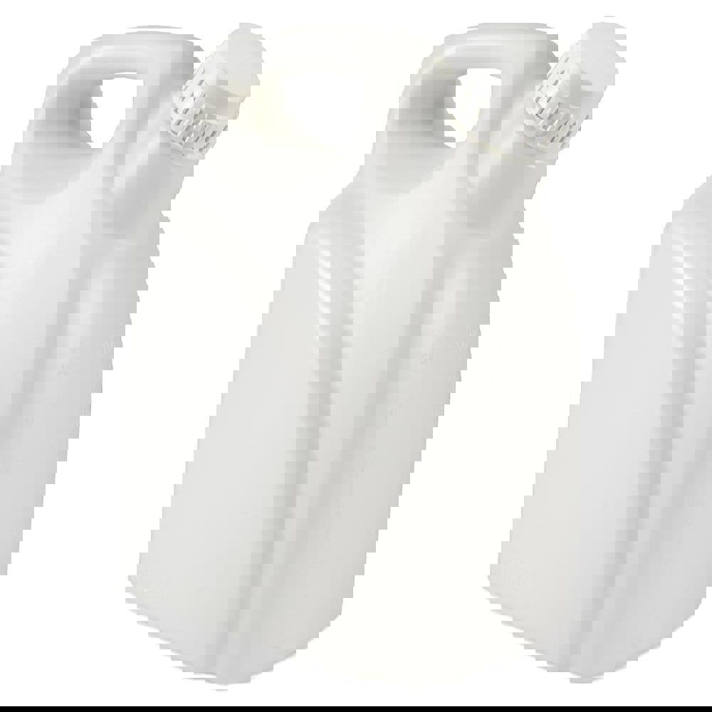 Jars, Bottles & Jugs; Container Type: Jerrican ; Body Material: HDPE ; Material Family: Plastic ; Body Color: Clear ; Color: Clear; White ; Volume Capacity: 5 L