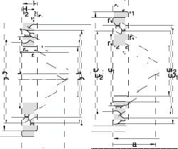 Angular Contact Ball Bearing: 45 mm Bore Dia, 68 mm OD, 12 mm OAW, Without Flange