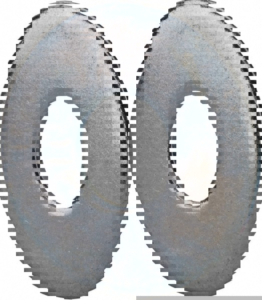 M20 Screw, Fender Flat Washer: Grade 9 Steel, Zinc