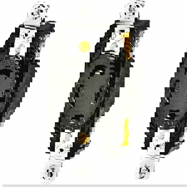Twist Lock Receptacles; Receptacle/Part Type: Receptacle; Gender: Female; NEMA Configuration: L19-30R; Flange Style: No Flange; Amperage: 30 A; Number Of Poles: 4; Number Of Wires: 4; Maximum Cord Diameter: 29.20 mm; Resistance Features: Impact-Resistant;