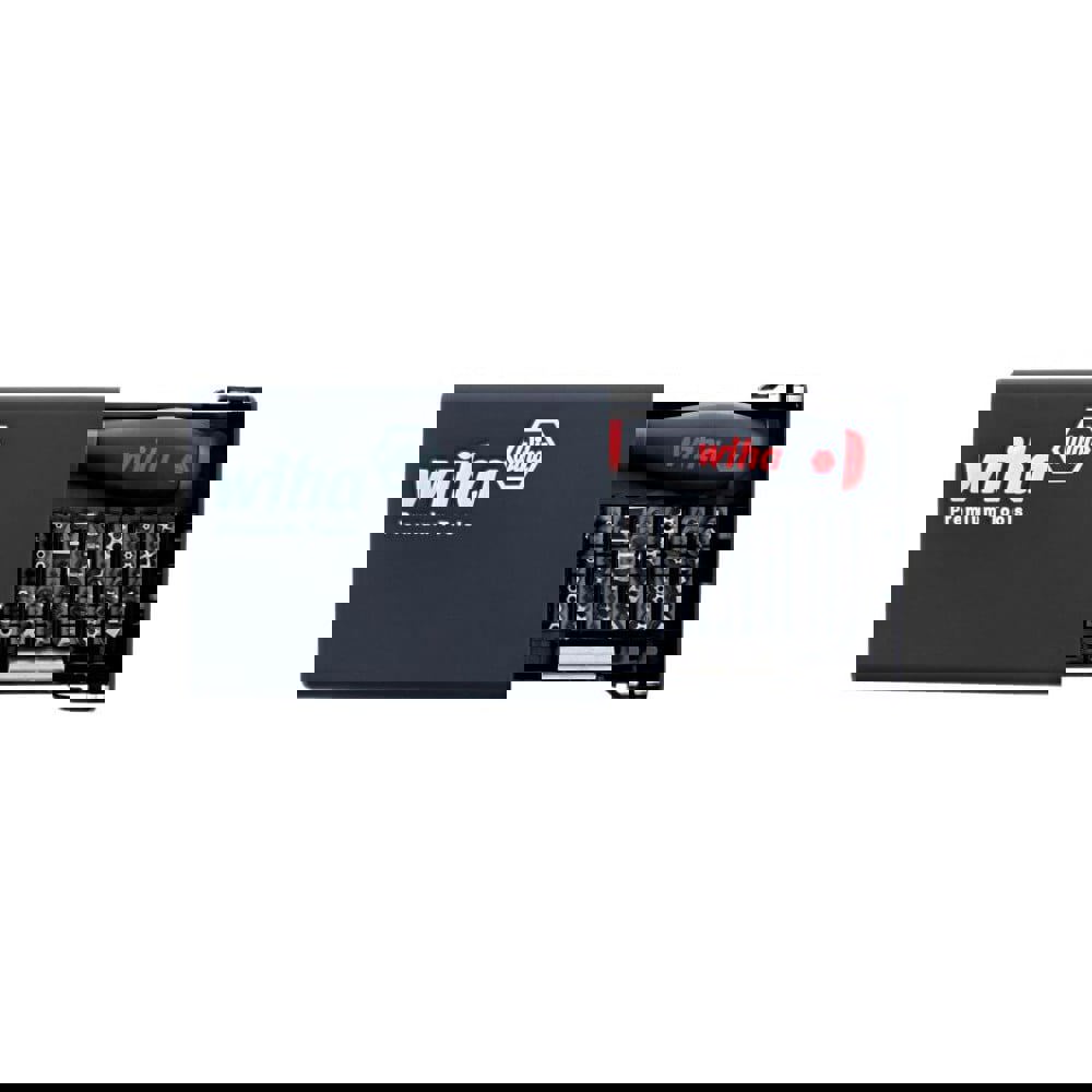 Screwdriver Insert Bit Set: Hex Phillips, Slotted, Spanner, Square Torx & Tri-Wing