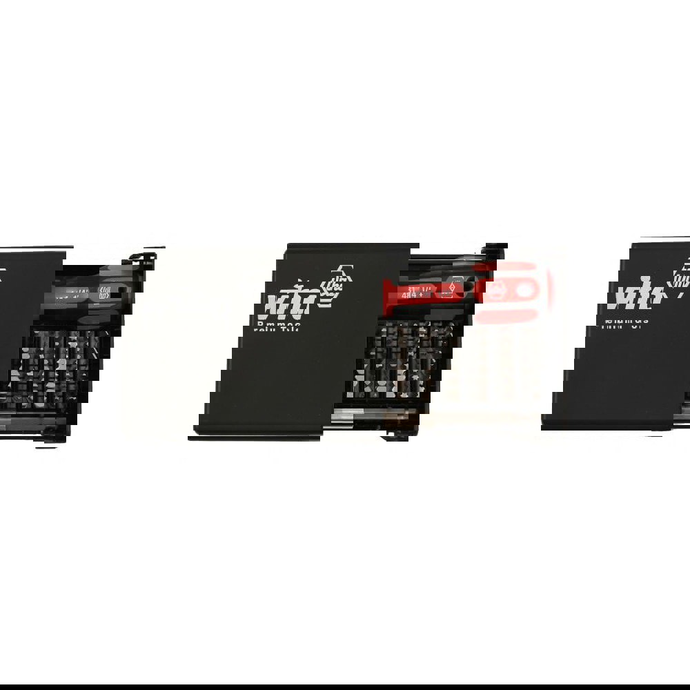 Screwdriver Insert Bit Set: Hex Phillips, Slotted, Square & Torx