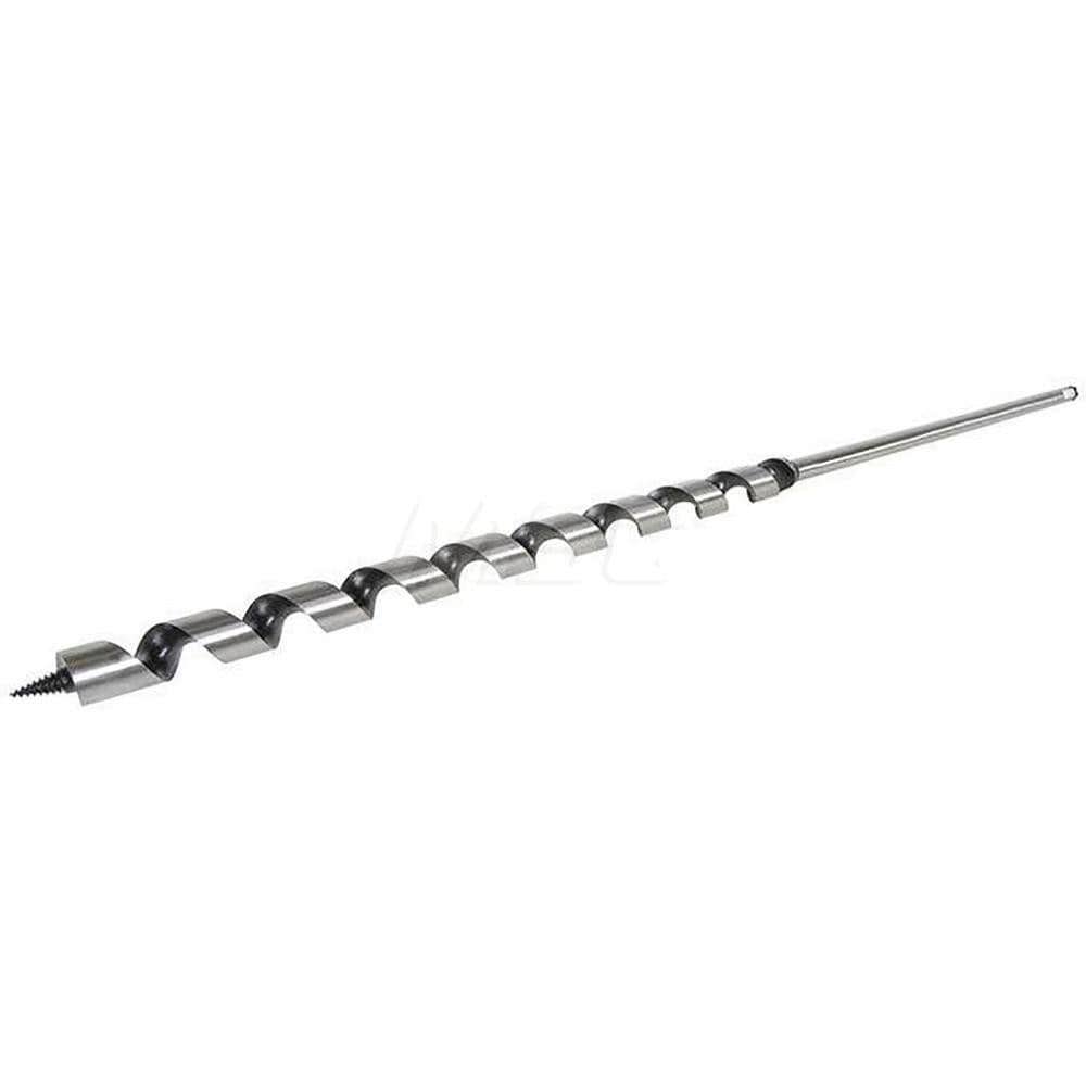 Auger & Utility Drill Bits; Auger Bit Size: 0.875in ; Shank Diameter: 0.4375in ; Shank Size: 0.4375 ; Tool Material: Forged Steel ; Coated: Coated ; Coating: Bright (Polished)
