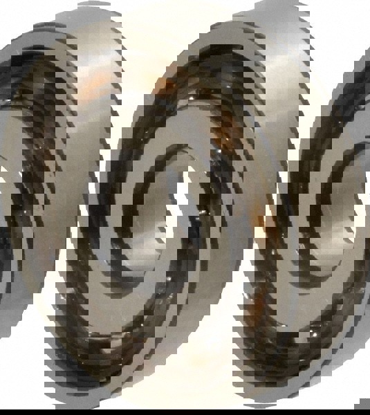 Angular Contact Ball Bearing: 10 mm Bore Dia, 30 mm OD, 9 mm OAW, Without Flange