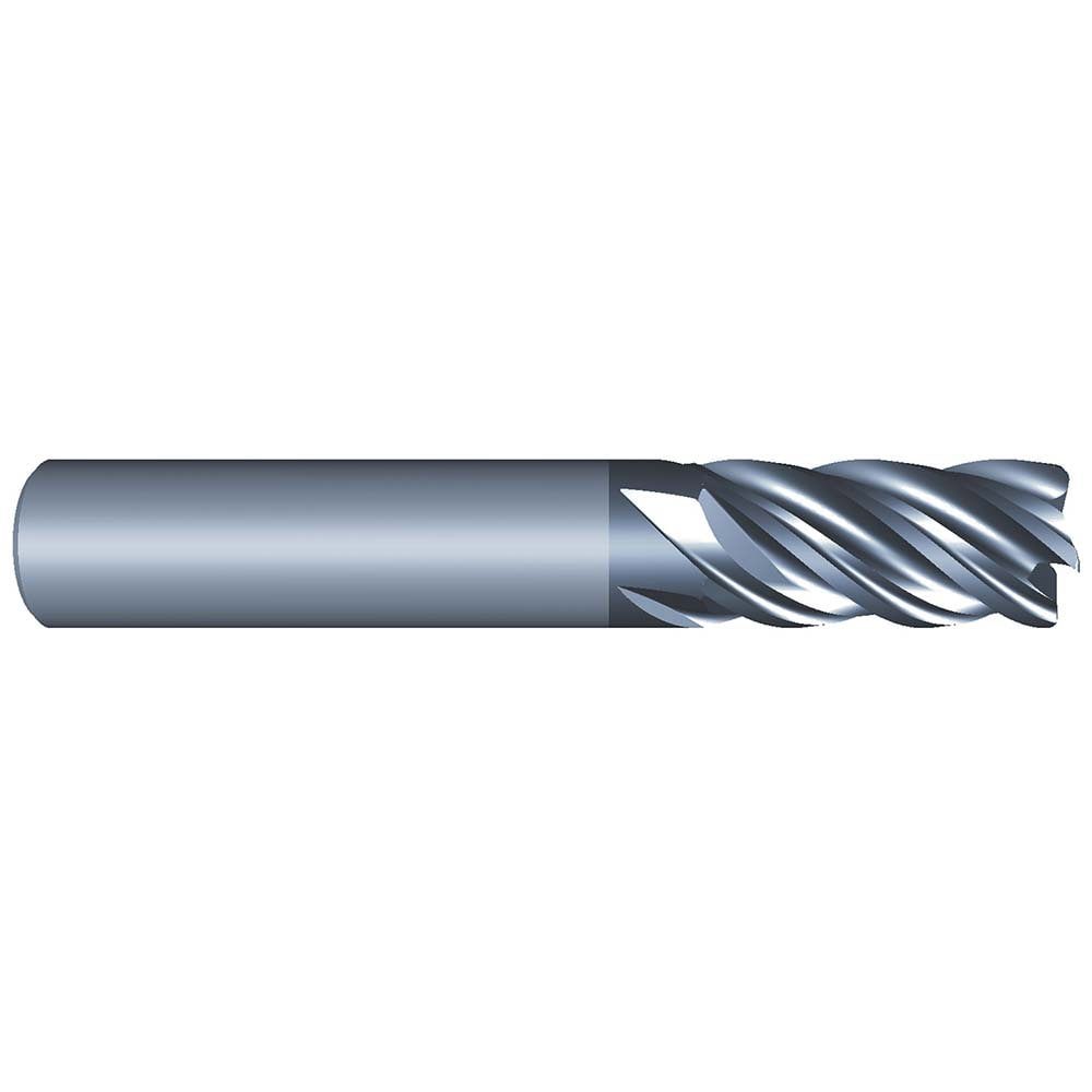 Corner Radius End Mill: 1/4
