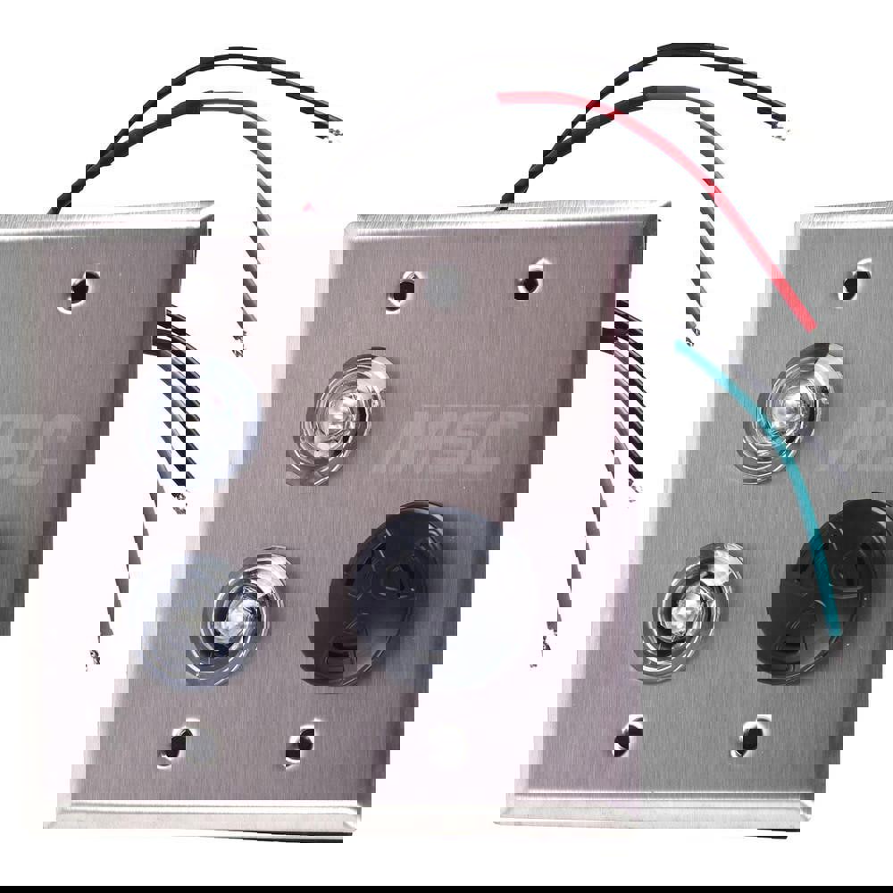 Electromagnet Lock Accessories; Accessory Type: Dual Indicator Monitoring Station ; For Use With: Interior Applications ; Material: Stainless Steel