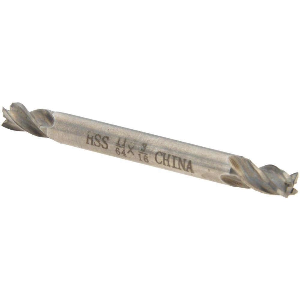 Square End Mill: 11/64