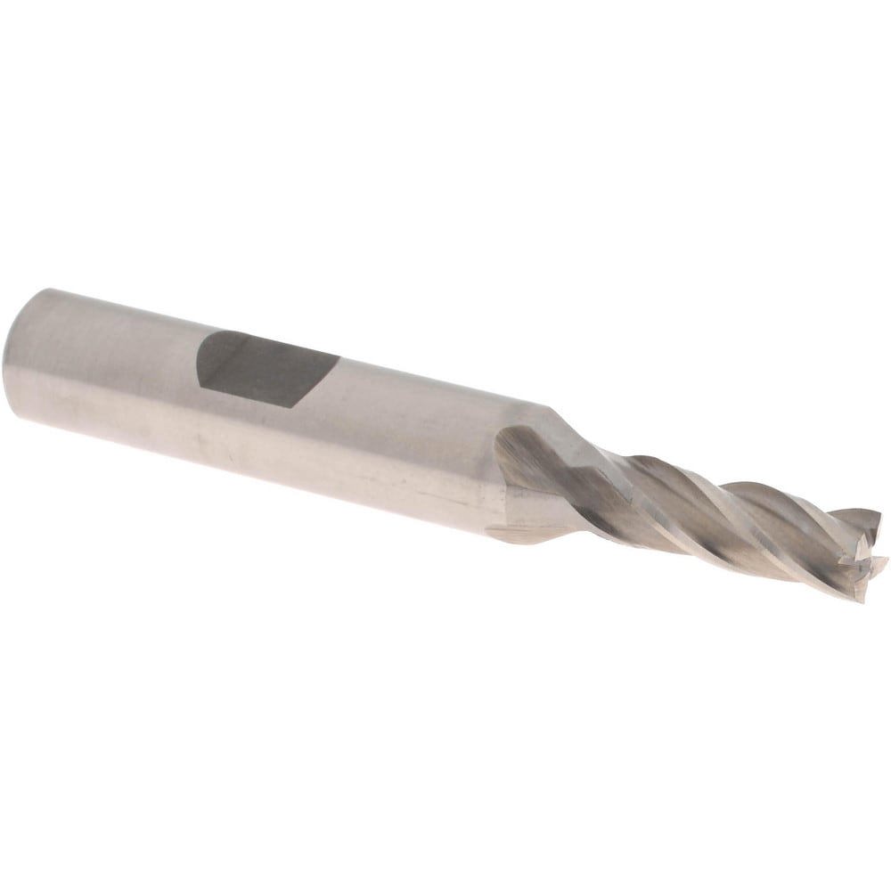 Square End Mill: 6.00 mm Dia, 4 Flute, High Speed Steel