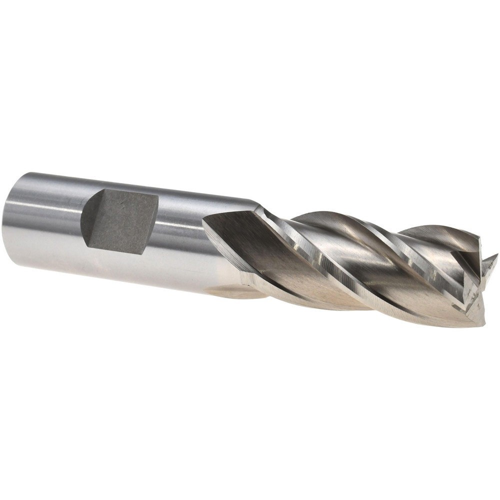 Square End Mill: 18.00 mm Dia, 4 Flute, High Speed Steel