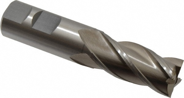 Square End Mill: 22.00 mm Dia, 4 Flute, High Speed Steel