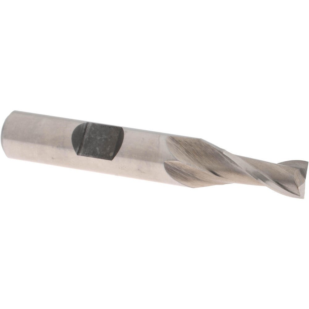 Square End Mill: 7.00 mm Dia, 2 Flute, High Speed Steel