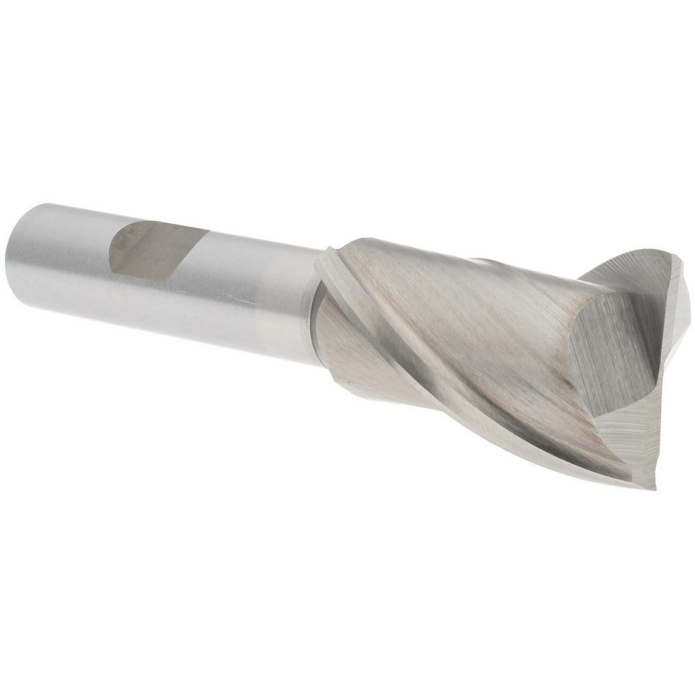 Square End Mill: 24.00 mm Dia, 2 Flute, High Speed Steel