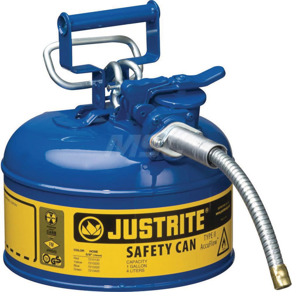 Safety Can: 1 gal, Steel