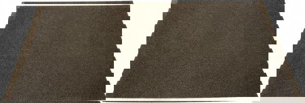 FLOOR MAT, ANTI-SKID BACKING, 4' X 6', CHESTNUT/DARK BROWN