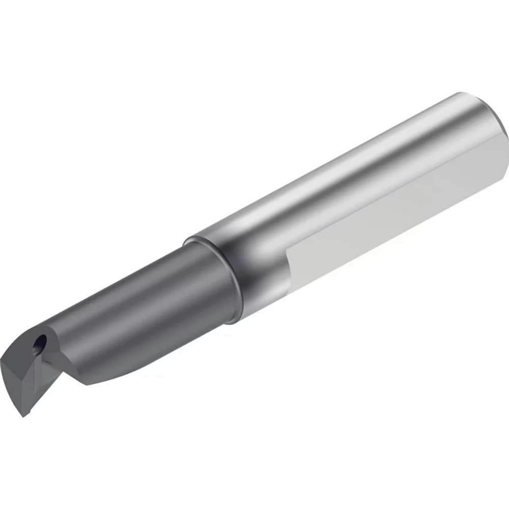Boring Bars; Boring Bar Type: Micro Boring; Drilling ; Cutting Direction: Right Hand ; Minimum Bore Diameter (Decimal Inch): 0.1457 ; Minimum Bore Diameter (mm): 3.700 ; Material: Solid Carbide ; Material Grade: KCU25S