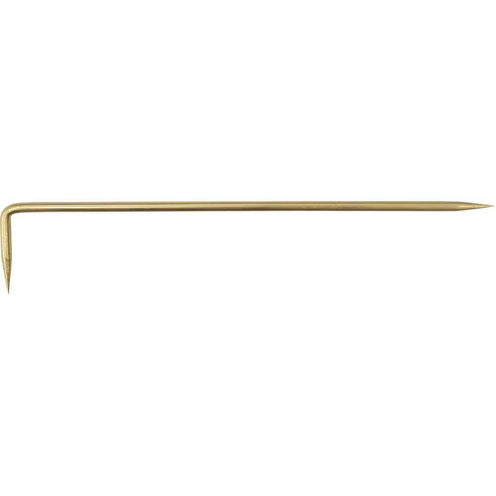 Scribes; Scriber Type: Marking Tool ; Tip Style: Straight ; Overall Length (mm): 190.0000 ; Tip Type: Fixed ; Body Diameter (mm): 4.000 ; Body Material: Aluminum Bronze