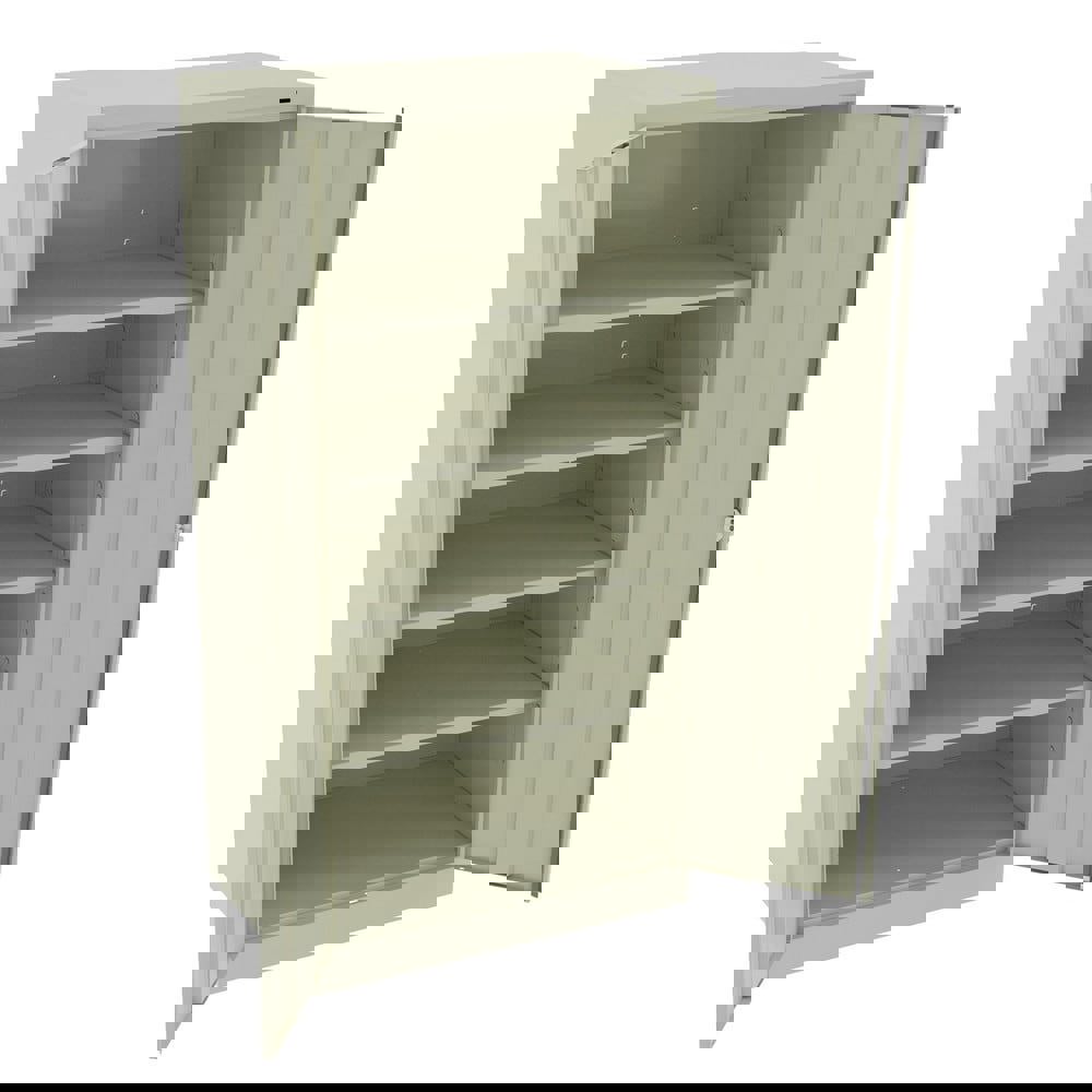 5 SHELF LOCKING STORAGE CABINET