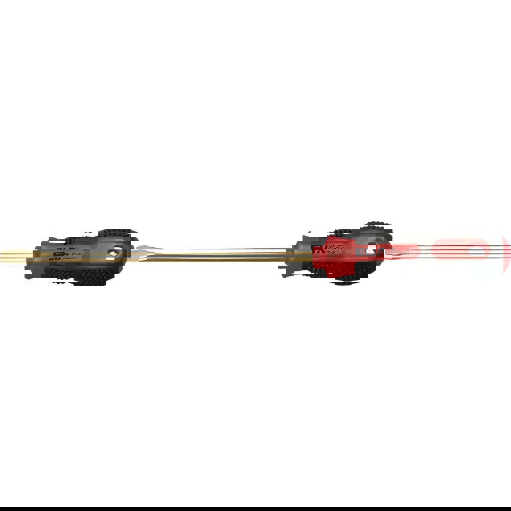 Slotted Screwdrivers; Blade Width (mm): 5.00 ; Blade Length (mm): 75.0000 ; Overall Length (mm): 178.0000 ; Handle Type: Ergonomic ; Handle Length: 103.00 ; Shank Type: Round