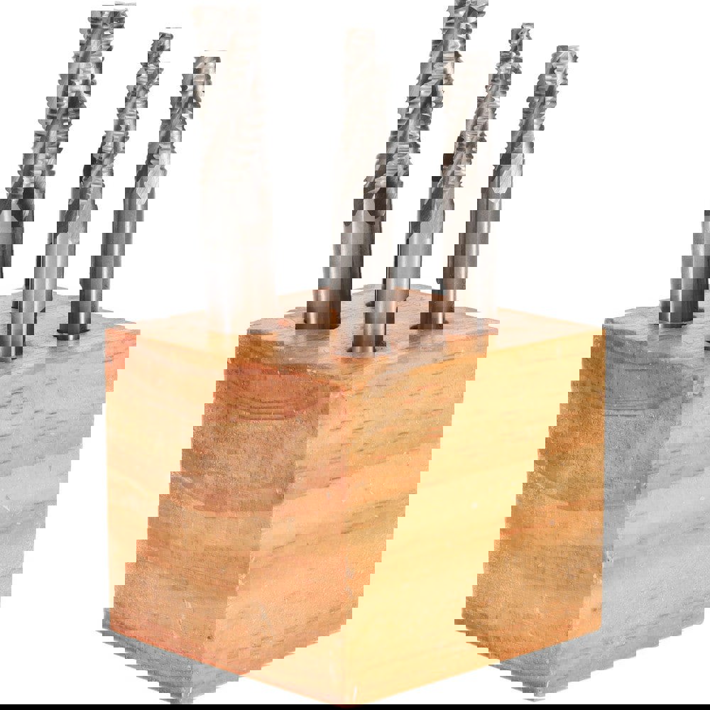 End Mill Set: 4 Flute, Square End