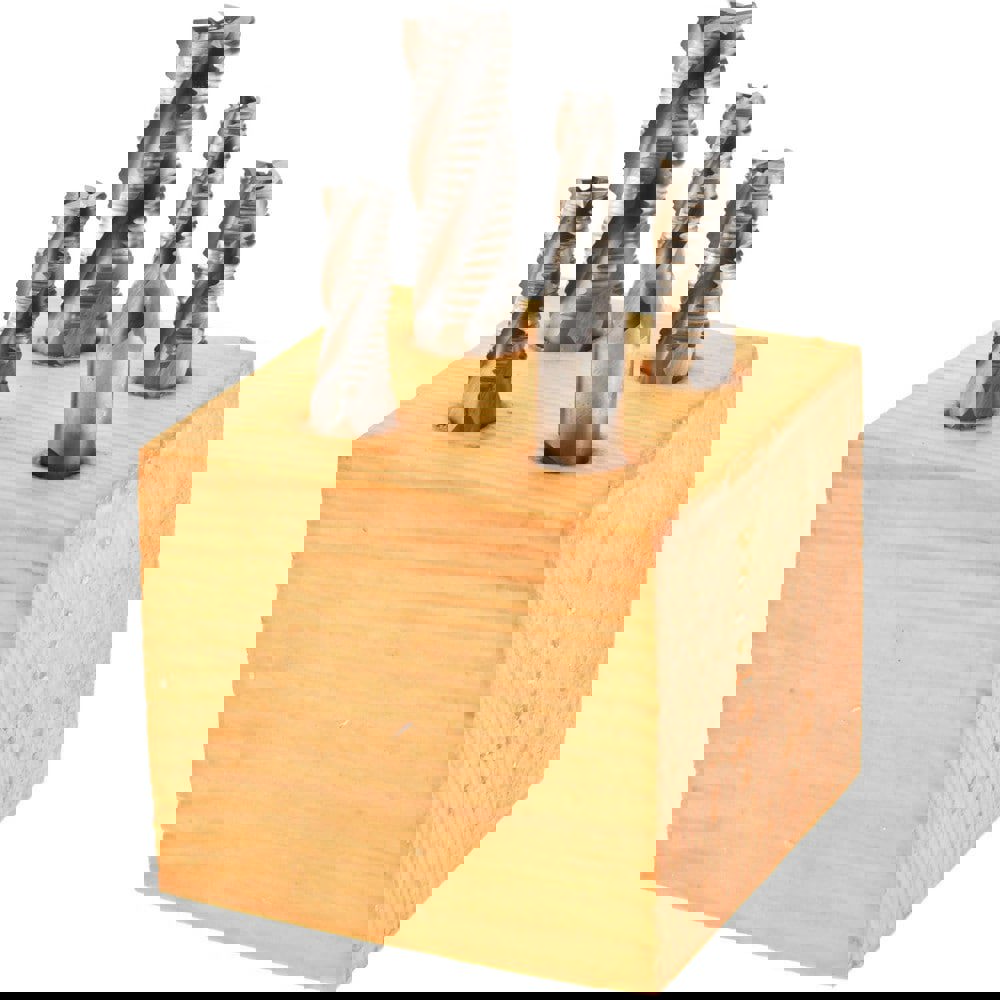 End Mill Set: 4 Flute, Square End