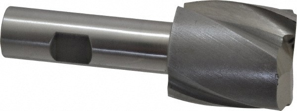 Square End Mill: 1-1/2'' Dia, 1-5/8'' LOC, 3/4'' Shank Dia, 4-1/8'' OAL, 2 Flutes, Cobalt