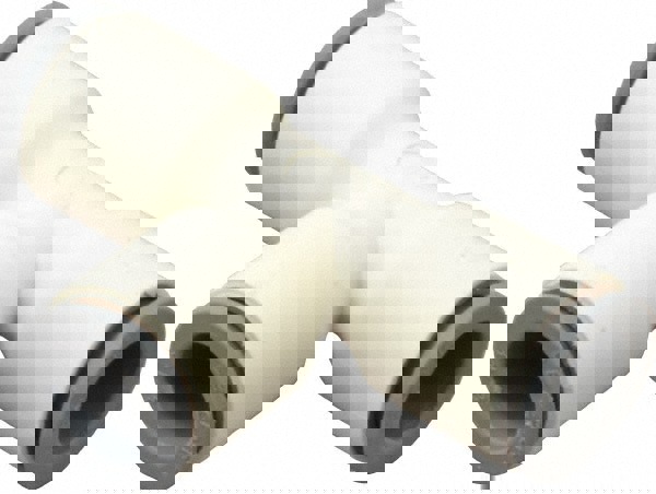 Push-to-Connect Tube Fitting: Union Tee, 3/8