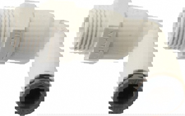 Push-To-Connect Tube Fitting: Male Swivel Elbow, 1/8