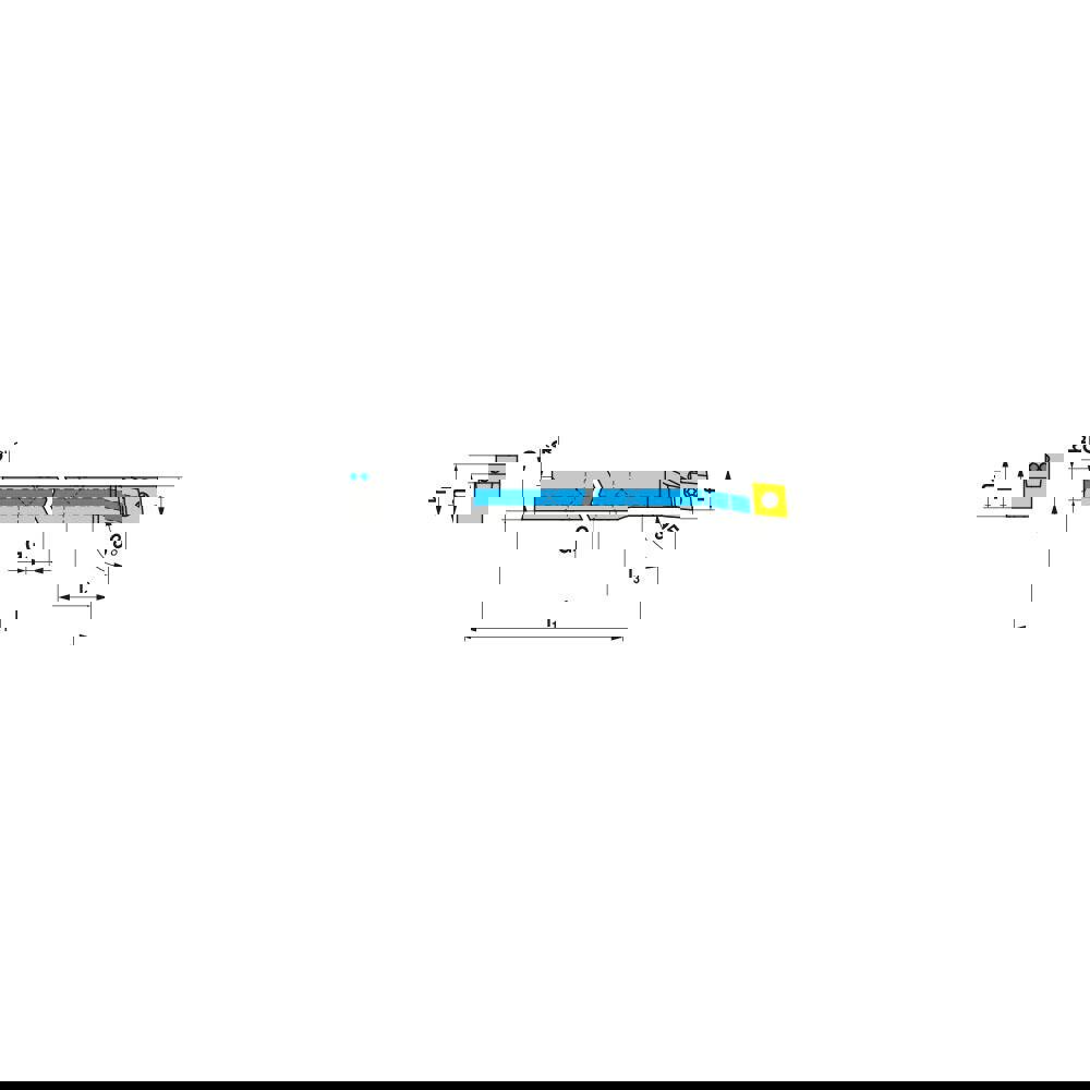 Indexable Turning Toolholders; Toolholder Style: SCLCL ; Lead Angle: 95.000 ; Insert Holding Method: Screw ; Shank Width (mm): 16.00 ; Shank Height (mm): 16.00 ; Overall Length (mm): 125.0000
