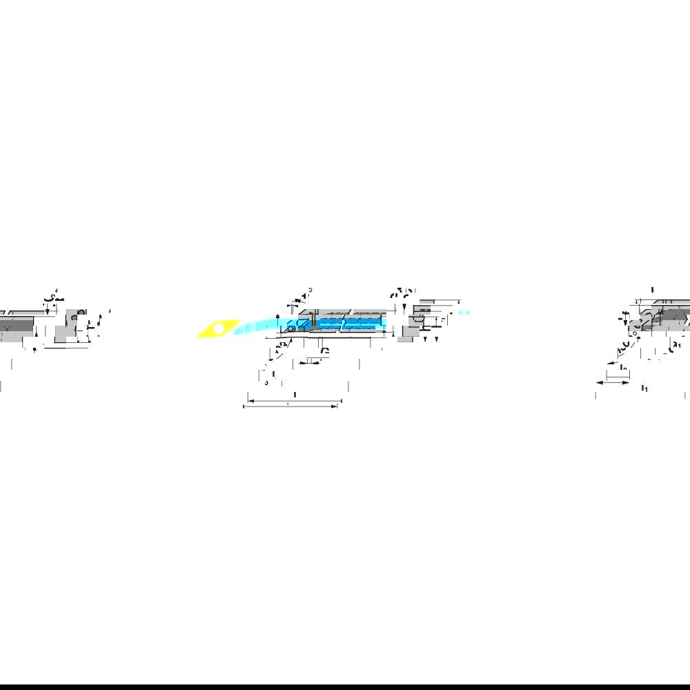 Indexable Turning Toolholders; Toolholder Style: SVJPR ; Lead Angle: 93.000 ; Insert Holding Method: Screw ; Shank Width (mm): 10.00 ; Shank Height (mm): 10.00 ; Overall Length (mm): 100.0000
