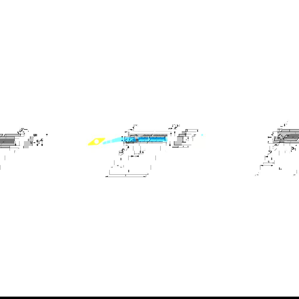Indexable Turning Toolholders; Toolholder Style: SVJPR ; Lead Angle: 93.000 ; Insert Holding Method: Screw ; Shank Width (mm): 20.00 ; Shank Height (mm): 20.00 ; Overall Length (mm): 125.0000