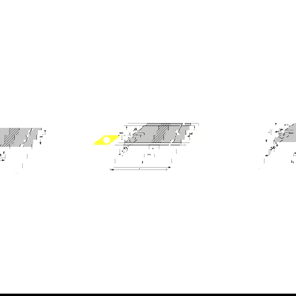 Indexable Turning Toolholders; Toolholder Style: SVAPR ; Lead Angle: 90.000 ; Insert Holding Method: Screw ; Shank Width (mm): 10.00 ; Shank Height (mm): 10.00 ; Overall Length (mm): 100.0000