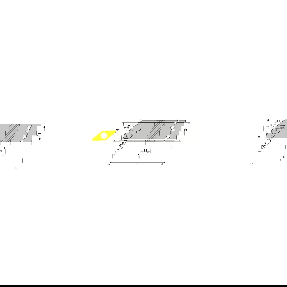 Indexable Turning Toolholders; Toolholder Style: SVJPR ; Lead Angle: 93.000 ; Insert Holding Method: Screw ; Shank Width (mm): 10.00 ; Shank Height (mm): 10.00 ; Overall Length (mm): 100.0000