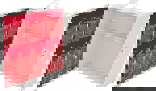 15-1/4 Inch Wide x 4-3/4 Inch Deep x 10-1/4 Inch High, Fixed Industrial Empty First Aid Cabinet