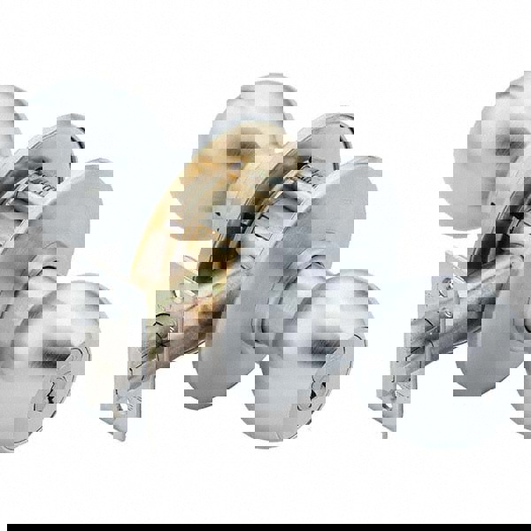 Knob Locksets; Cylinder Type: Tumbler ; Type: Classroom ; Door Thickness: 1 3/4 - 2 1/8 ; Material: Brass ; Finish/Coating: Antimicrobial Coated; Satin Chrome ; Compatible Door Thickness: 1 3/4 - 2 1/8