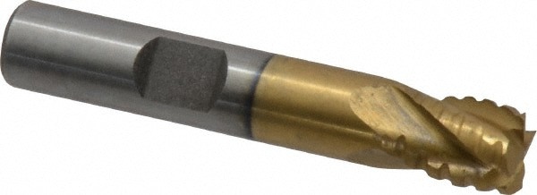 Roughing & Finishing End Mill: 3/8