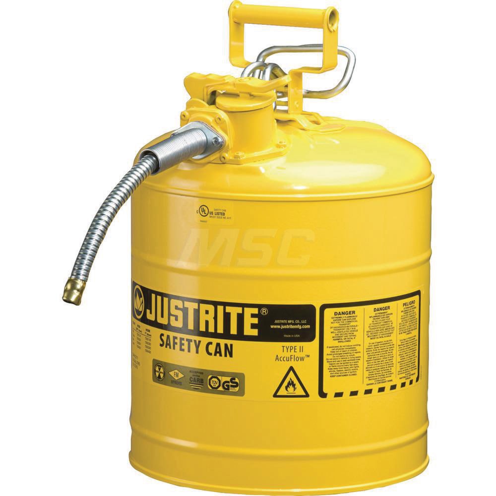 Safety Can: 5 gal, Steel