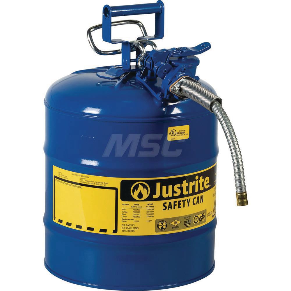 Safety Can: 5 gal, Steel