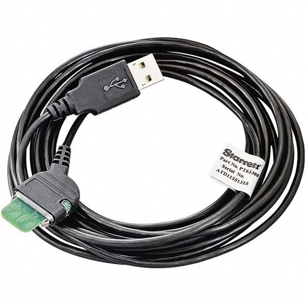 Caliper Computer Interface Cable: Use with 798 Series Electronic Calipers, Includes USB Cable