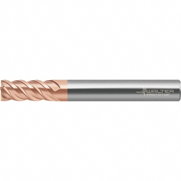 Square End Mill: 22mm LOC, 10mm Shank Dia, 100mm OAL, 4 Flutes, Solid Carbide