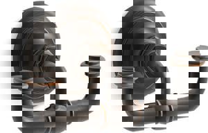 2 Robe Hook in Oil Rubbed Bronze