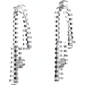 Single Handle Pull Down Kitchen Faucet in Chrome