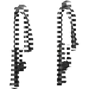 Single Handle Pull Down Kitchen Faucet in Matte Black