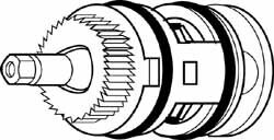 Stems & Cartridges; Type: Faucet Stems and Cartridges