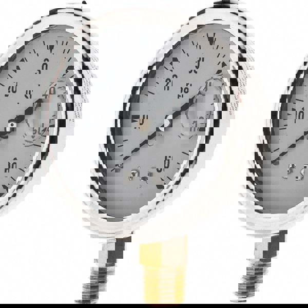 Pressure Gauge: 2-1/2