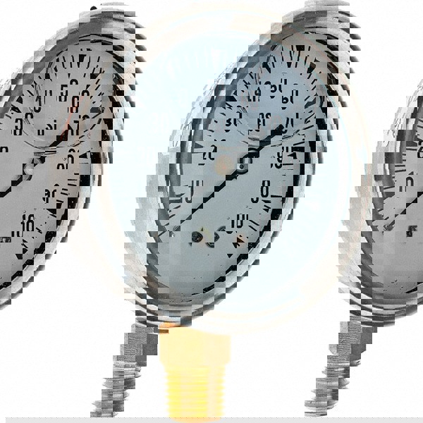 Pressure Gauge: 2-1/2